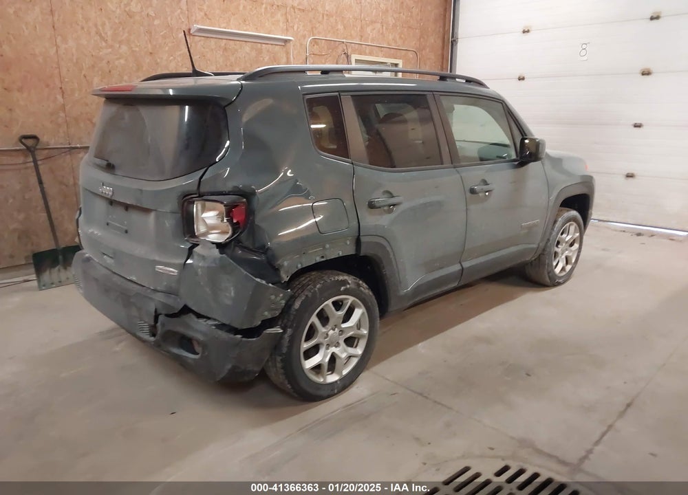 2018 JEEP RENEGADE LATITUDE 4X4 VIN: ZACCJBBB5JPH04503