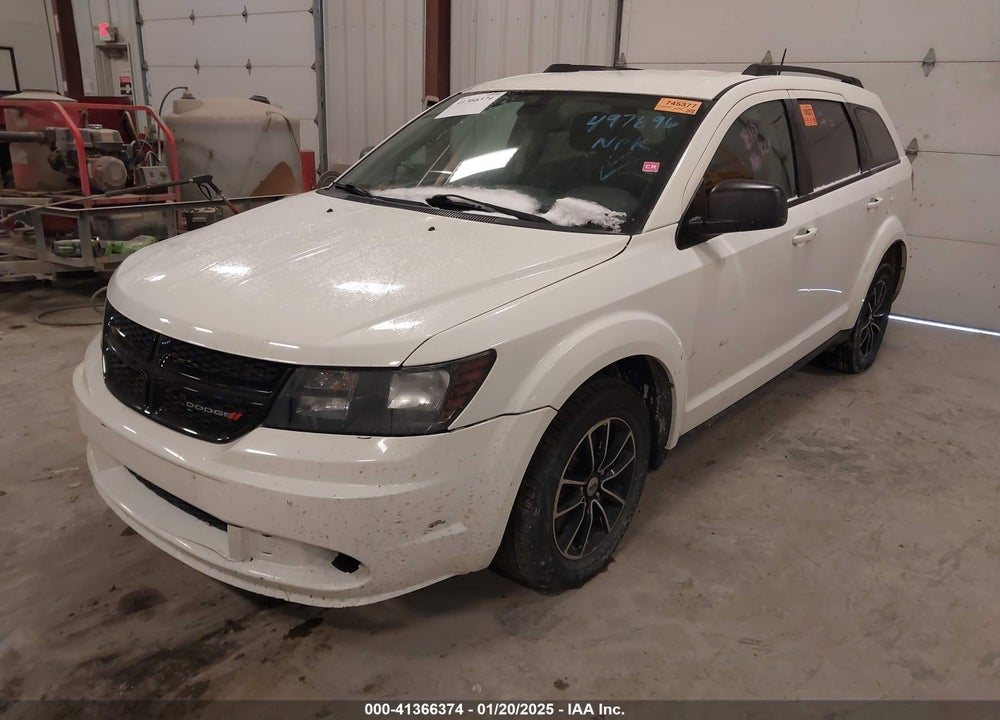 2018 DODGE JOURNEY SE VIN: 3C4PDCAB9JT497896