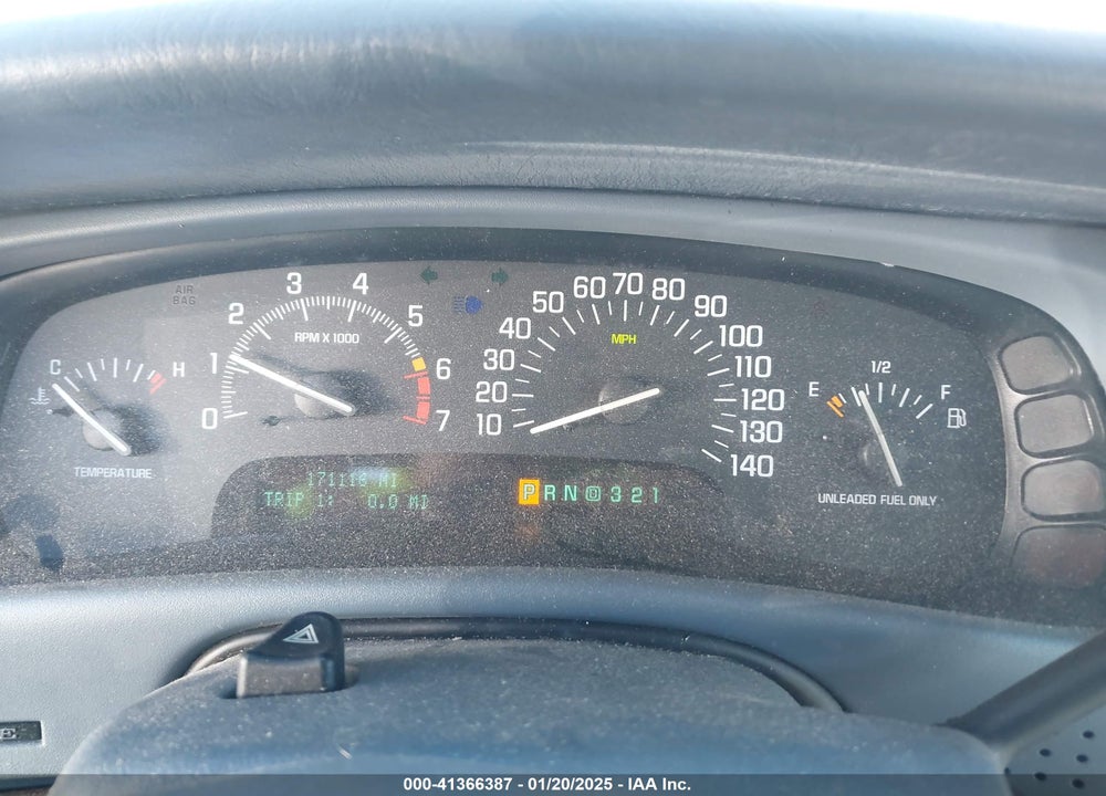 1997 BUICK PARK AVENUE VIN: 1G4CW52K3V4648502