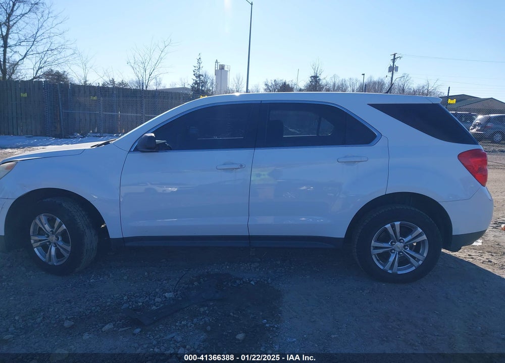 2012 CHEVROLET EQUINOX LS VIN: 2GNALBEK5C1204956