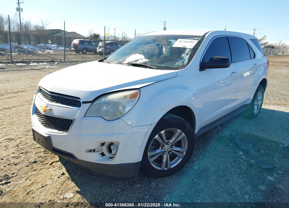 2012 CHEVROLET EQUINOX LS VIN: 2GNALBEK5C1204956