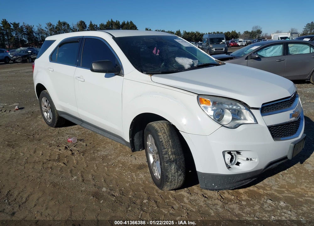 2012 CHEVROLET EQUINOX LS VIN: 2GNALBEK5C1204956