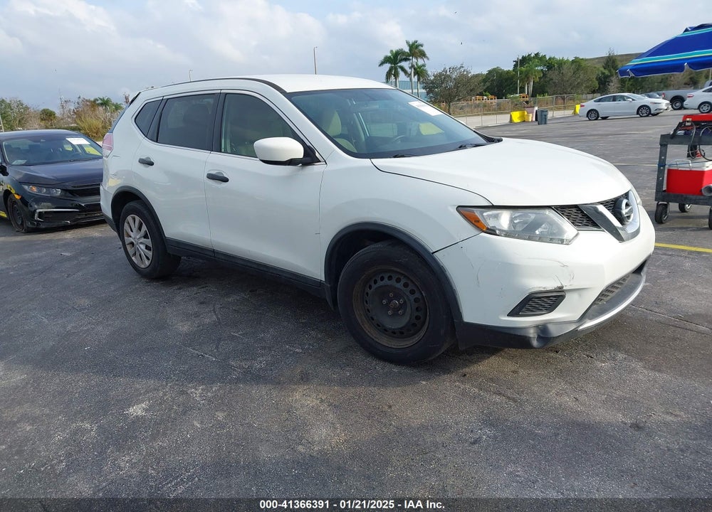 2016 NISSAN ROGUE S VIN: 5N1AT2MT9GC898629