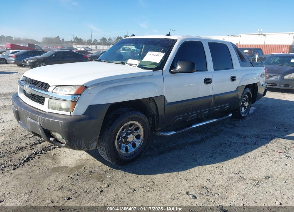 2005 CHEVROLET AVALANCHE 1500 LS VIN: 3GNEK12Z65G199826