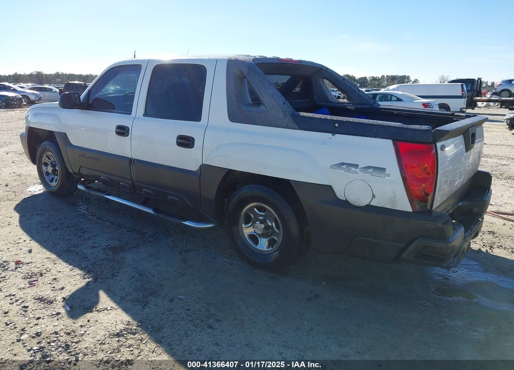 2005 CHEVROLET AVALANCHE 1500 LS VIN: 3GNEK12Z65G199826