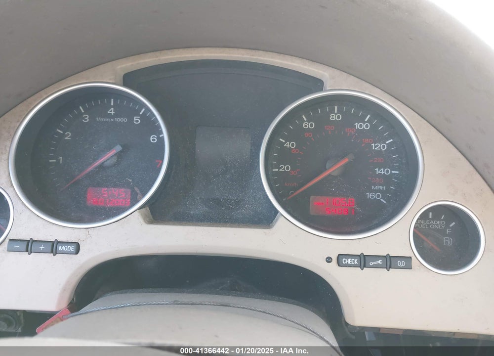 2004 AUDI A4 3.0 VIN: WAUDT48H04K016880