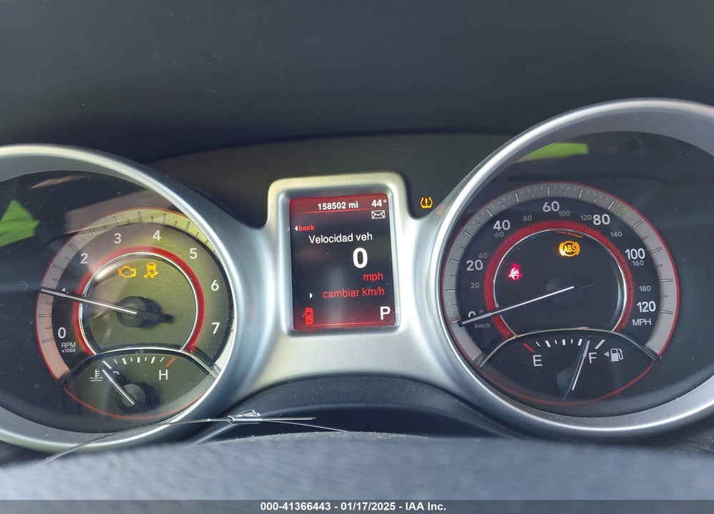 2014 DODGE JOURNEY SXT VIN: 3C4PDCBB5ET301649
