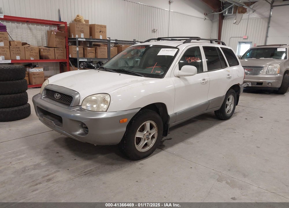 2002 HYUNDAI SANTA FE VIN: KM8SB12B62U139970