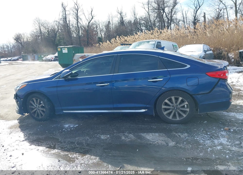 2017 HYUNDAI SONATA LIMITED VIN: 5NPE34AF4HH551845