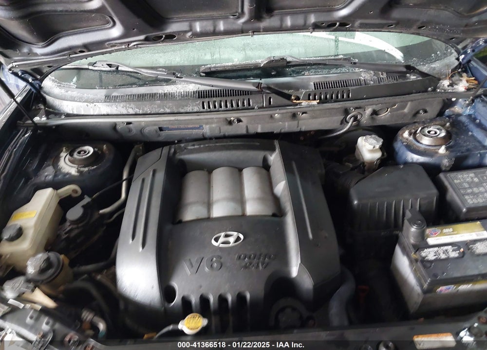 2005 HYUNDAI SANTA FE GLS VIN: KM8SC13D15U005725