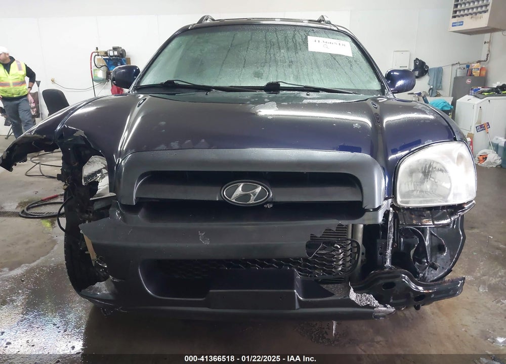 2005 HYUNDAI SANTA FE GLS VIN: KM8SC13D15U005725