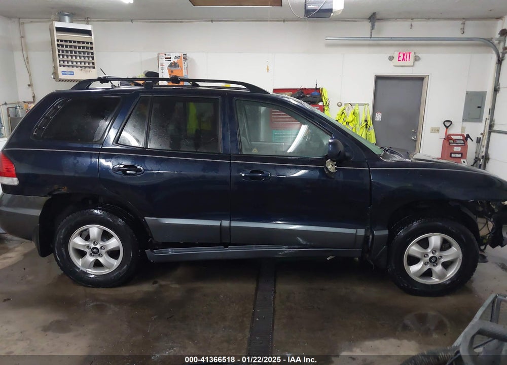 2005 HYUNDAI SANTA FE GLS VIN: KM8SC13D15U005725