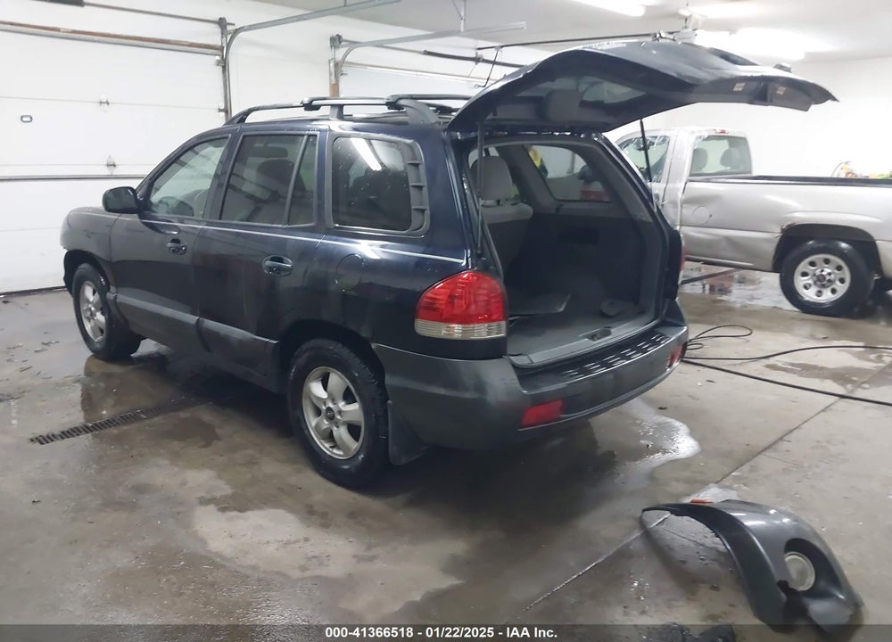 2005 HYUNDAI SANTA FE GLS VIN: KM8SC13D15U005725