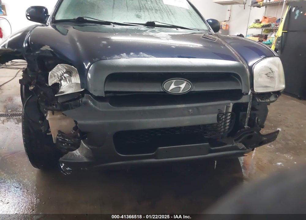2005 HYUNDAI SANTA FE GLS VIN: KM8SC13D15U005725