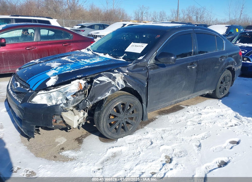 2011 SUBARU LEGACY 2.5I LIMITED VIN: 4S3BMBK66B3257417