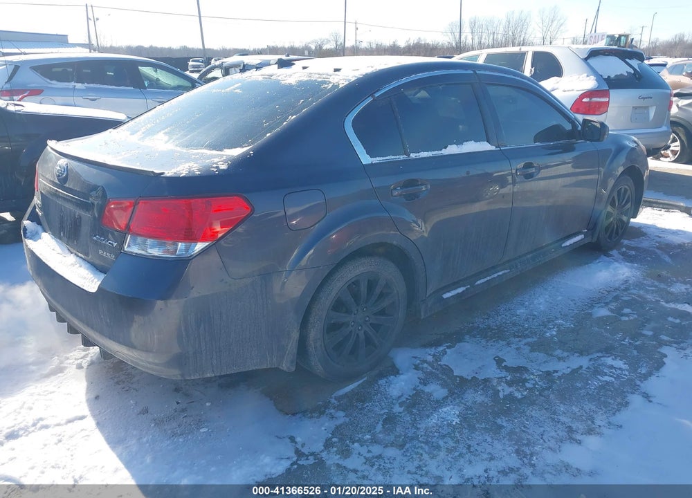 2011 SUBARU LEGACY 2.5I LIMITED VIN: 4S3BMBK66B3257417