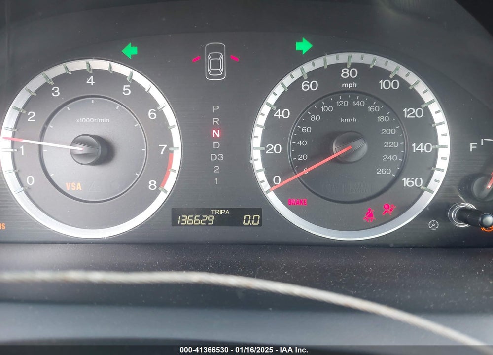 2008 HONDA ACCORD 2.4 EX-L VIN: 1HGCP26838A031722