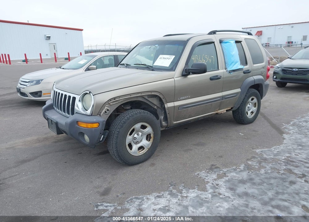 2004 JEEP LIBERTY SPORT VIN: 1J4GL48K84W136683