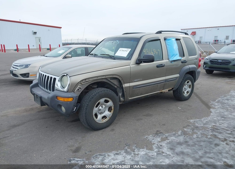 2004 JEEP LIBERTY SPORT VIN: 1J4GL48K84W136683