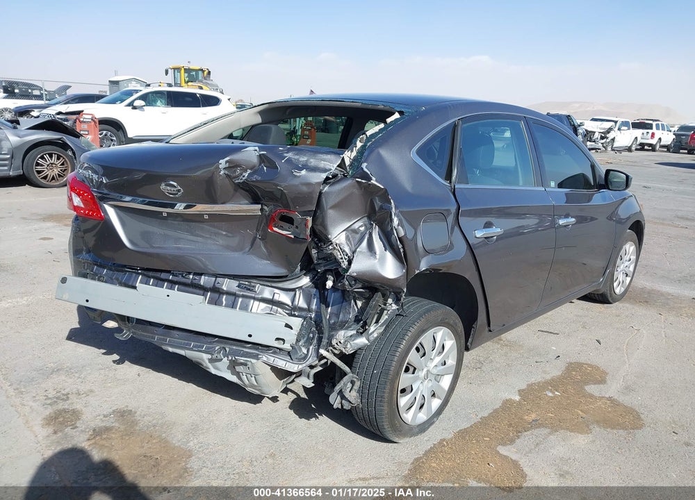 2019 NISSAN SENTRA S VIN: 3N1AB7AP2KY294967