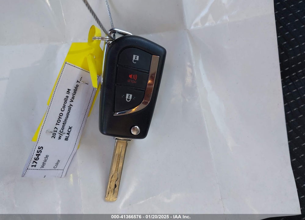 2017 TOYOTA COROLLA IM VIN: JTNKARJE8HJ537107