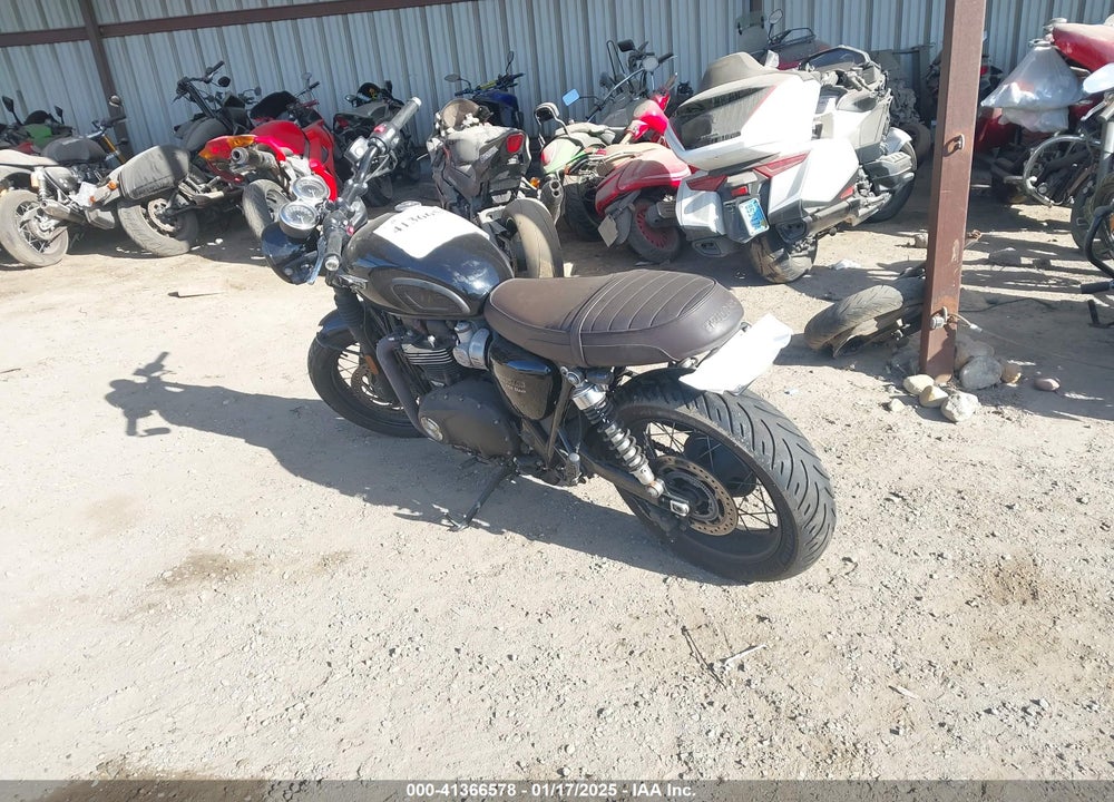 2020 TRIUMPH MOTORCYCLE BONNEVILLE T120/BLACK/BUD EKINS VIN: SMTD40HL7LT978472
