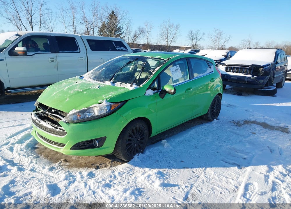2014 FORD FIESTA VIN: 3FADP4FJ1EM191524