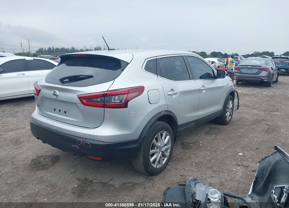 2021 NISSAN ROGUE SPORT S FWD XTRONIC CVT VIN: JN1BJ1AV1MW300299