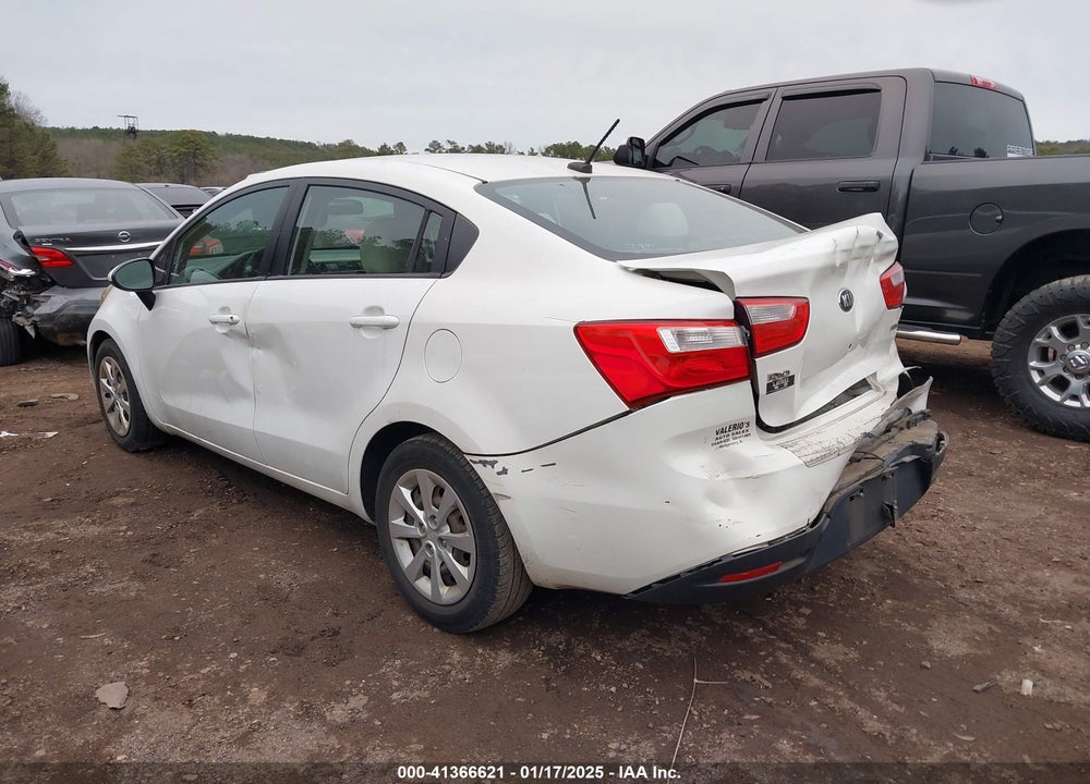 2013 KIA RIO VIN: KNADM4A34D6223695