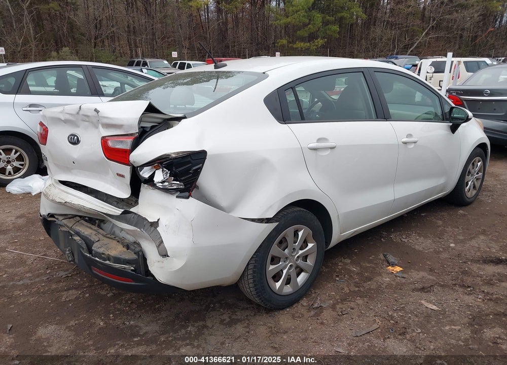 2013 KIA RIO VIN: KNADM4A34D6223695