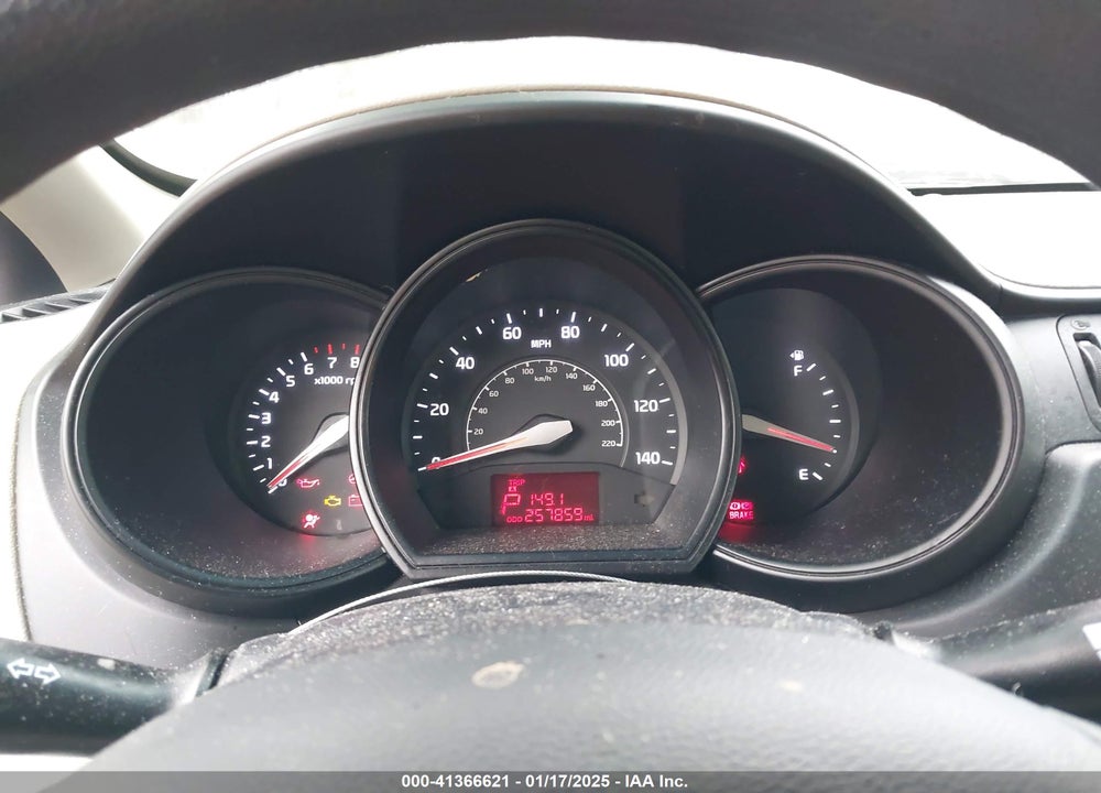 2013 KIA RIO VIN: KNADM4A34D6223695