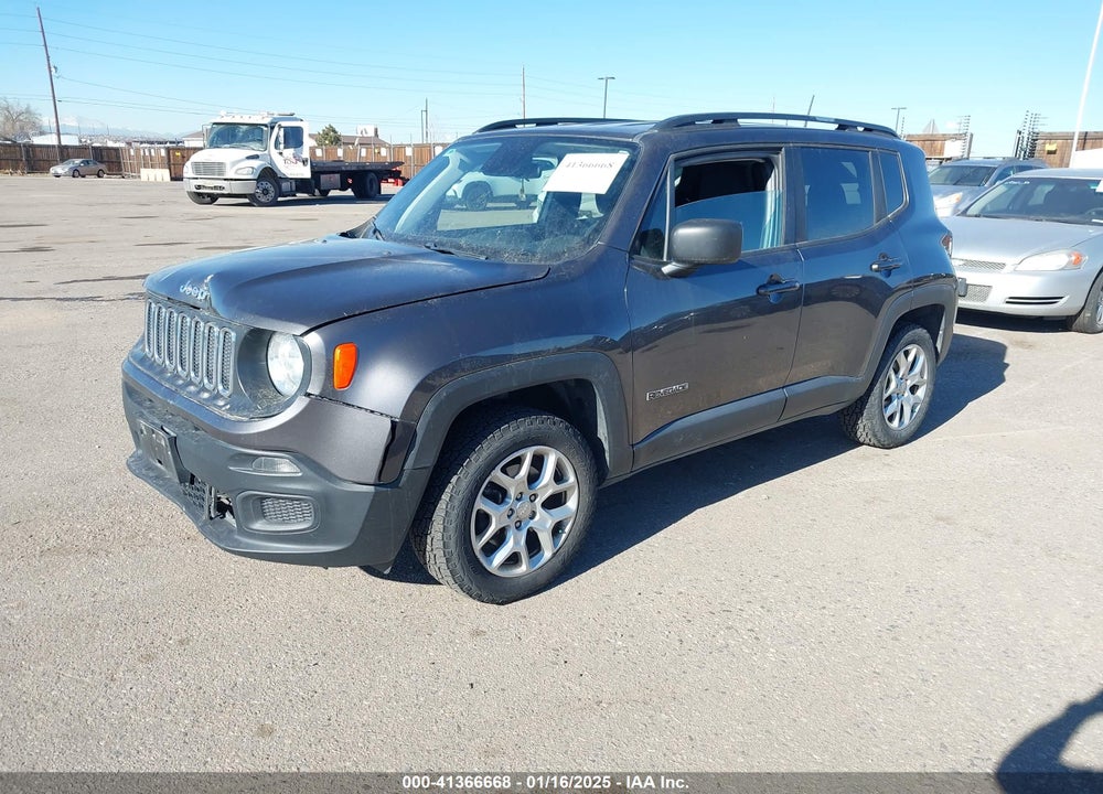 2018 JEEP RENEGADE SPORT 4X4 VIN: ZACCJBAB8JPJ42921