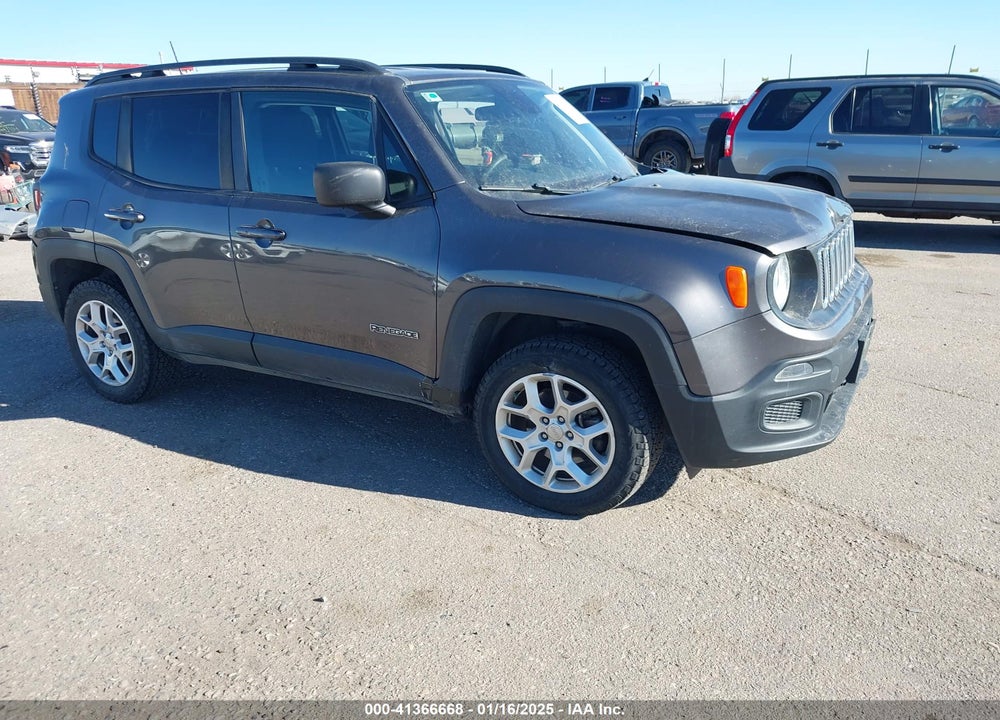 2018 JEEP RENEGADE SPORT 4X4 VIN: ZACCJBAB8JPJ42921