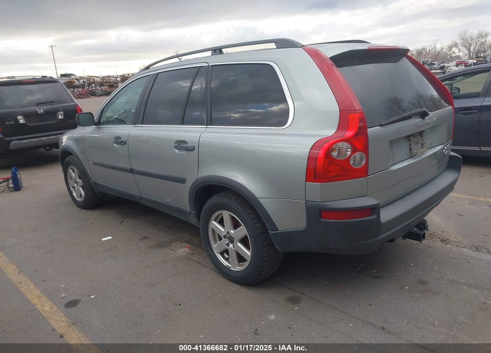 2003 VOLVO XC90 T6 VIN: YV1CM91H531015323