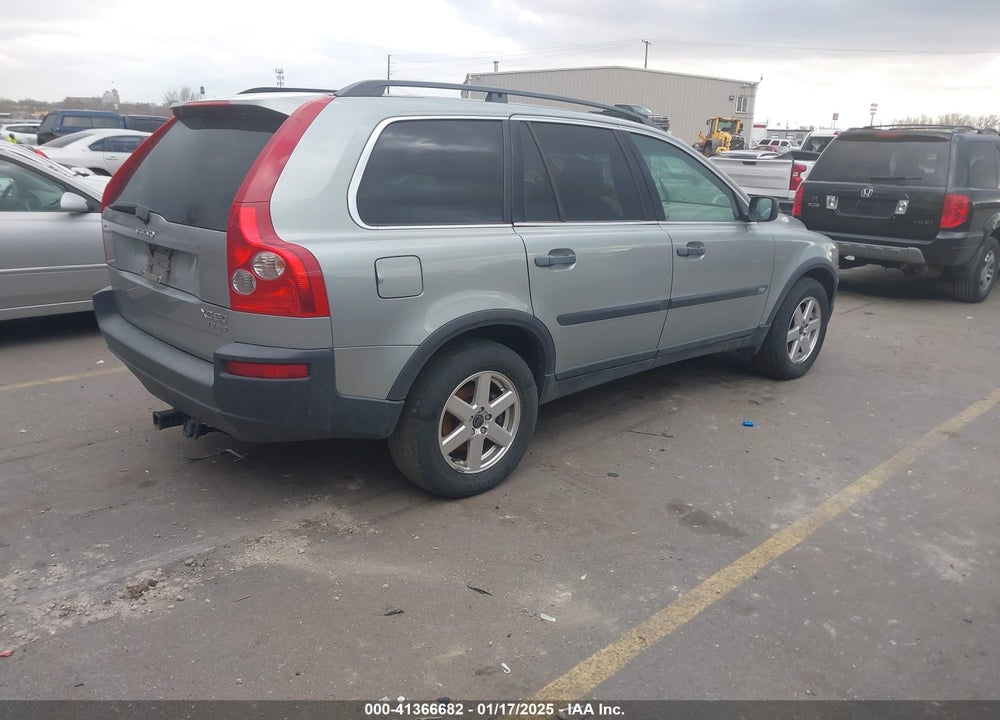 2003 VOLVO XC90 T6 VIN: YV1CM91H531015323