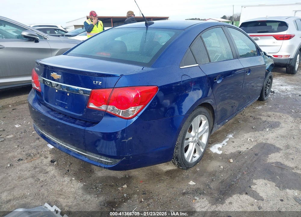 2013 CHEVROLET CRUZE LTZ VIN: 1G1PG5SB3D7105076