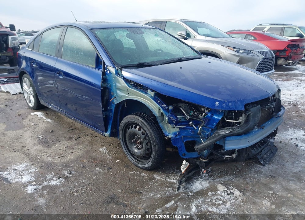2013 CHEVROLET CRUZE LTZ VIN: 1G1PG5SB3D7105076