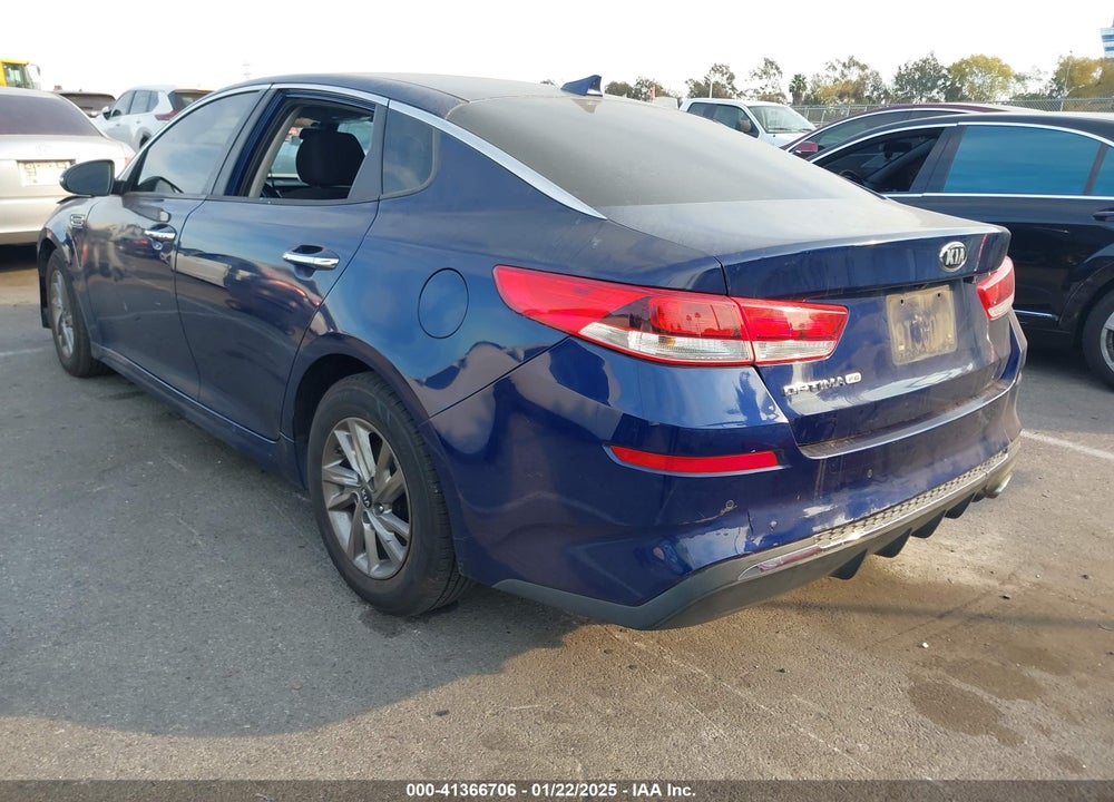 2019 KIA OPTIMA VIN: 5XXGT4L34KG331586