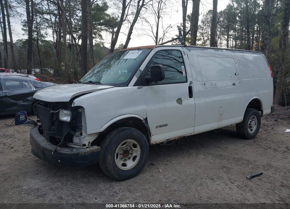 2006 CHEVROLET EXPRESS WORK VAN VIN: 1GCHG35UX61203475