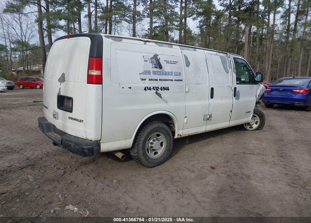 2006 CHEVROLET EXPRESS WORK VAN VIN: 1GCHG35UX61203475