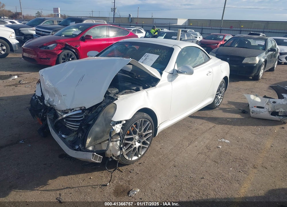 2007 LEXUS SC 430 VIN: JTHFN45Y479015493