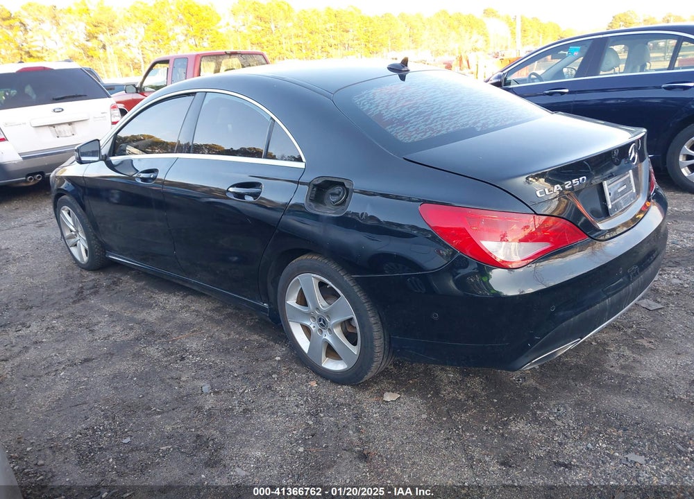 2018 MERCEDES-BENZ CLA 250 VIN: WDDSJ4EB9JN610013