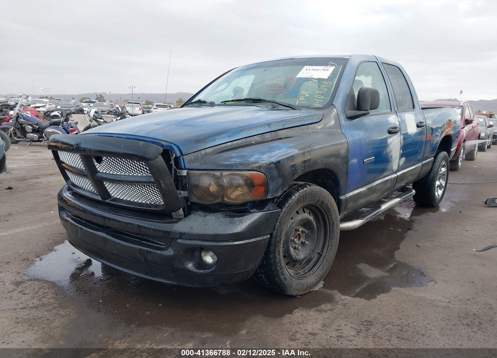 2003 DODGE RAM 1500 SLT/LARAMIE/ST VIN: 1D7HA18N63S109048