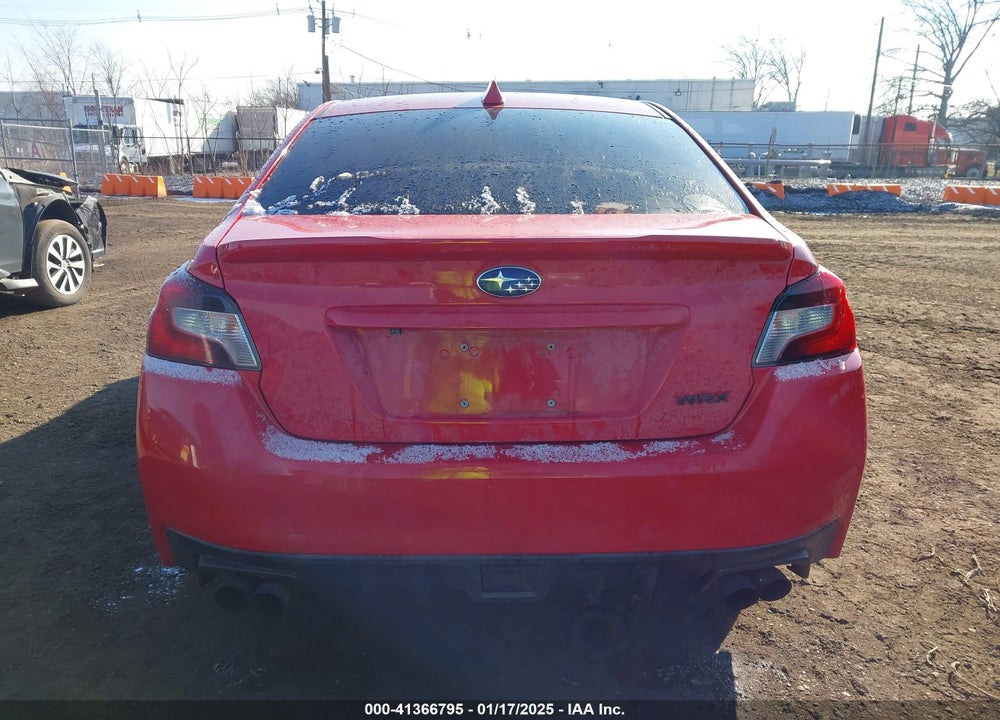2017 SUBARU WRX PREMIUM VIN: JF1VA1E66H9821199
