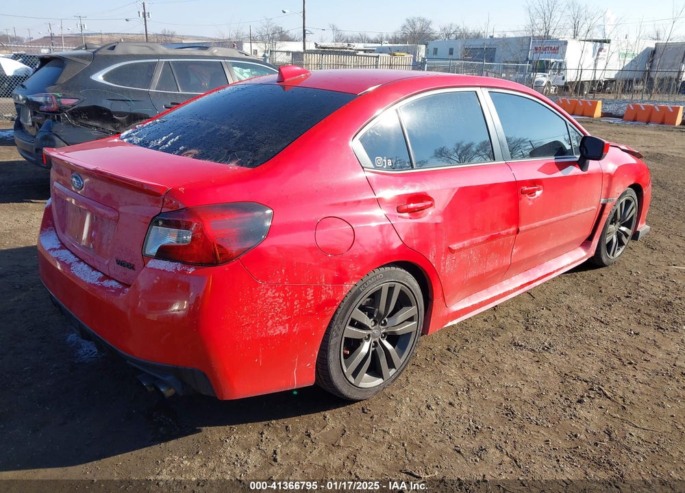2017 SUBARU WRX PREMIUM VIN: JF1VA1E66H9821199