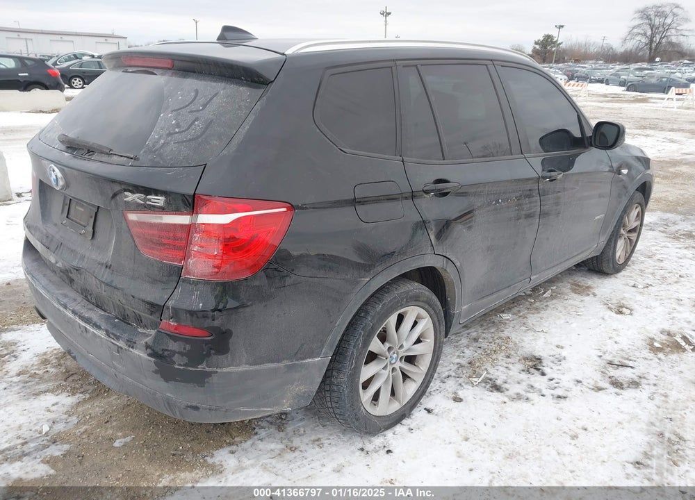 2013 BMW X3 XDRIVE28I VIN: 5UXWX9C57D0A18424