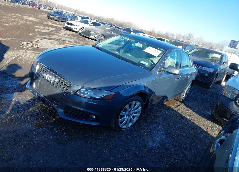 2011 AUDI A4 VIN: WAUEFAFL4BN038491