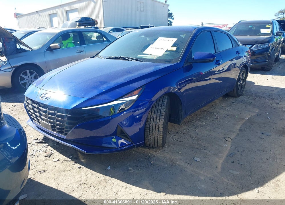 2021 HYUNDAI ELANTRA VIN: 5NPLS4AG1MH041885