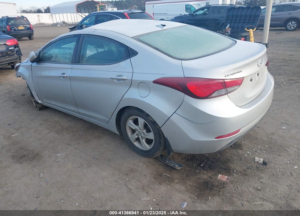 2015 HYUNDAI ELANTRA SE VIN: KMHDH4AEXFU299408