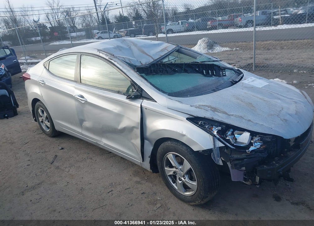 2015 HYUNDAI ELANTRA SE VIN: KMHDH4AEXFU299408